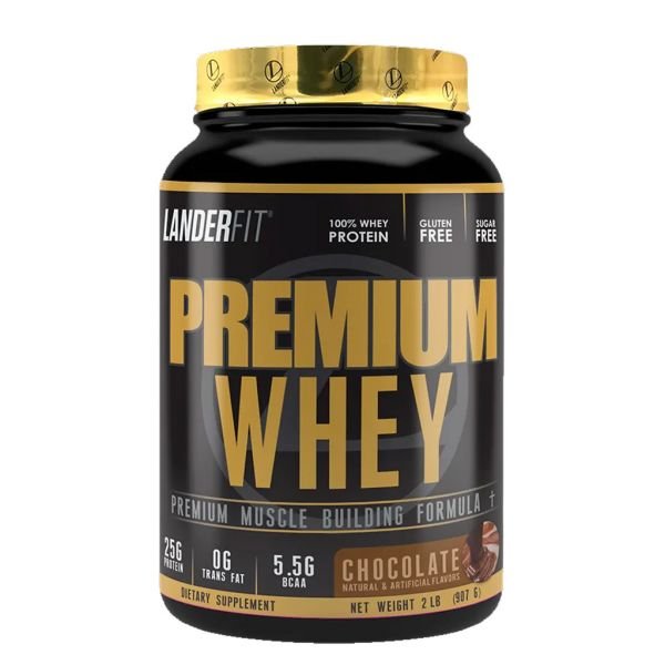 Landerfit - Premium Whey - Chocolate - 2 lb