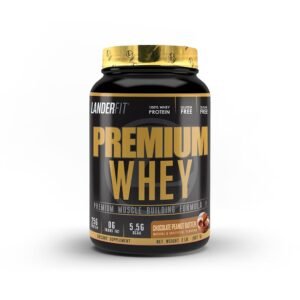 LANDERFIT - PREMIUM WHEY - CHOCOLATE PEANUT BUTTER - 2 LB