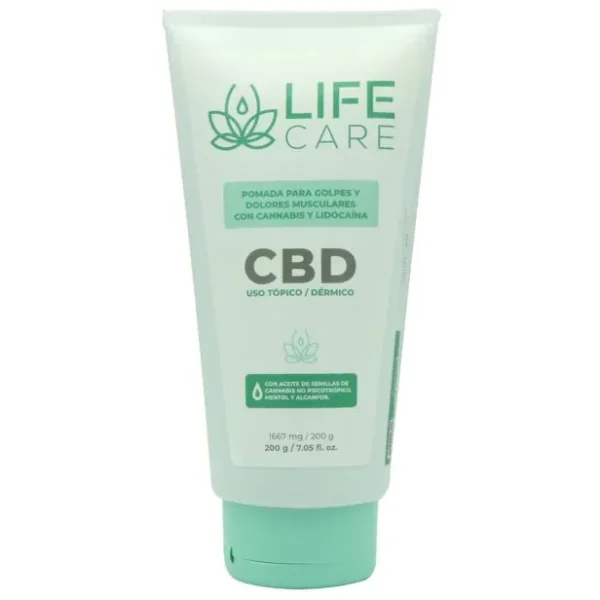 LIFE CARE CBD (POMADA PARA GOLPES Y DOLORES MUSCULARES)