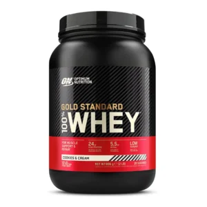 Optimum Nutrition - Gold Standard 100% Whey - Cookies and Cream - 2 LB