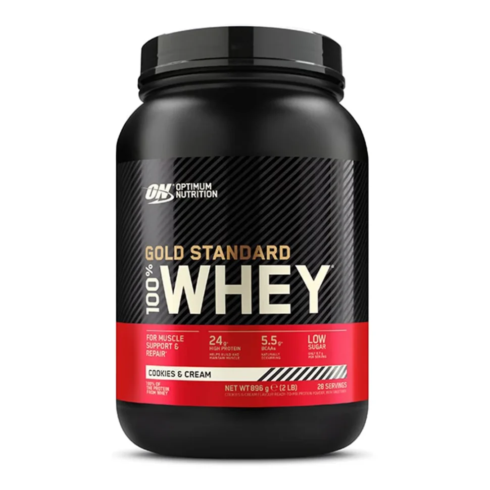 Optimum Nutrition - Gold Standard 100% Whey - Cookies and Cream - 2 LB